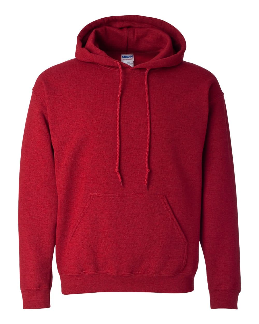 Unisex Heavy Blend™ Hooded Sweatshirt in Antique Cherry Red, front