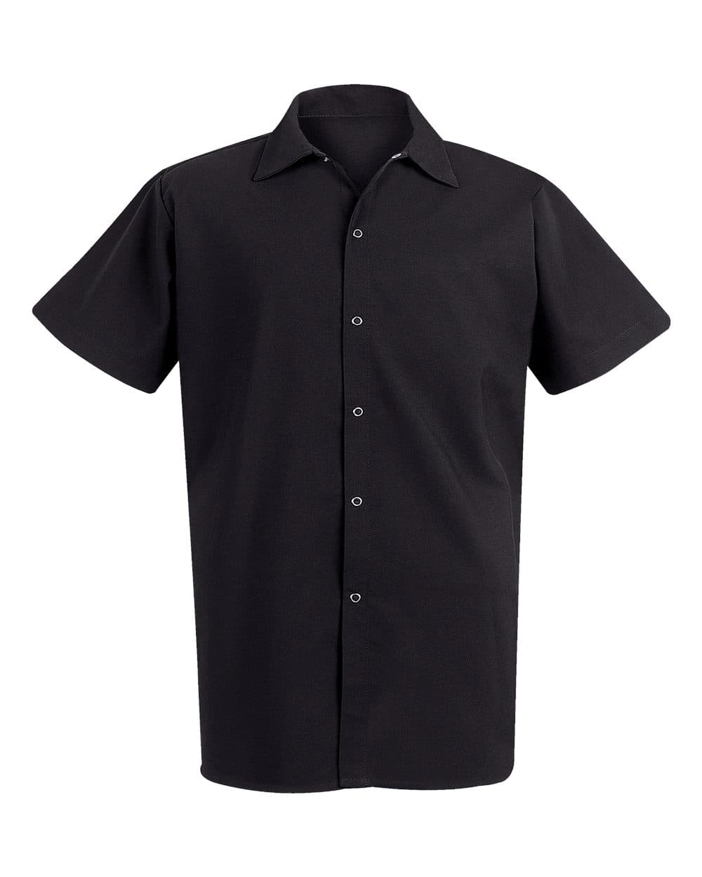 100% Spun Polyester Cook Shirt, front